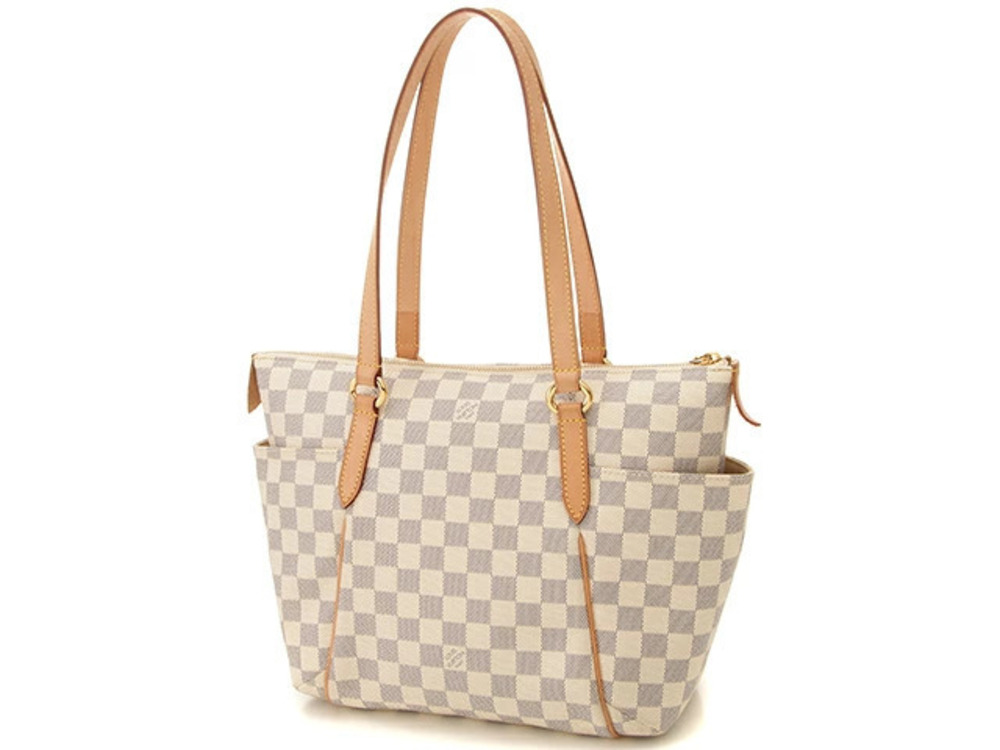 Louis Vuitton Azur White Totally Damier White